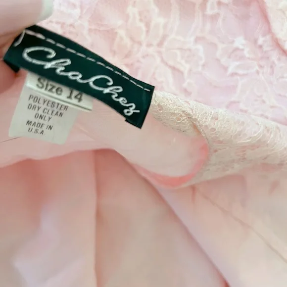 Lace Pink Spring blazer size 14 large - Picture 7 of 7